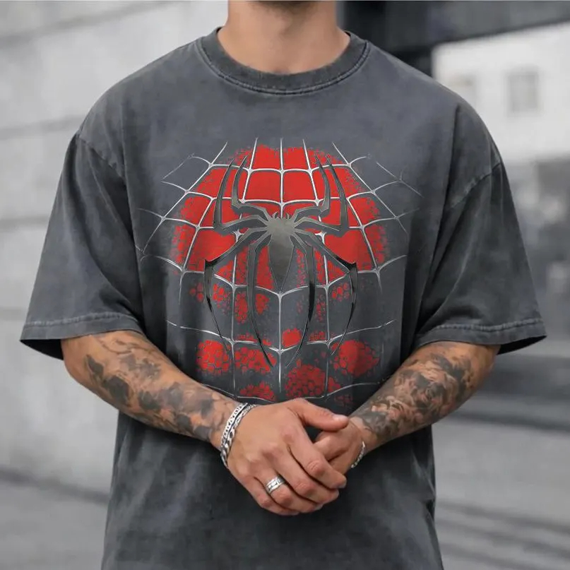 Streetwear Brands 2026 - 2026 Spider-Man Brand New Day Washed