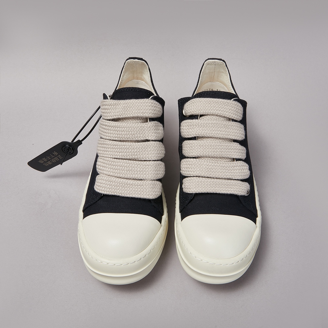 Streetwear Brand Designs - Casual Shoes Men Canvas Black Low