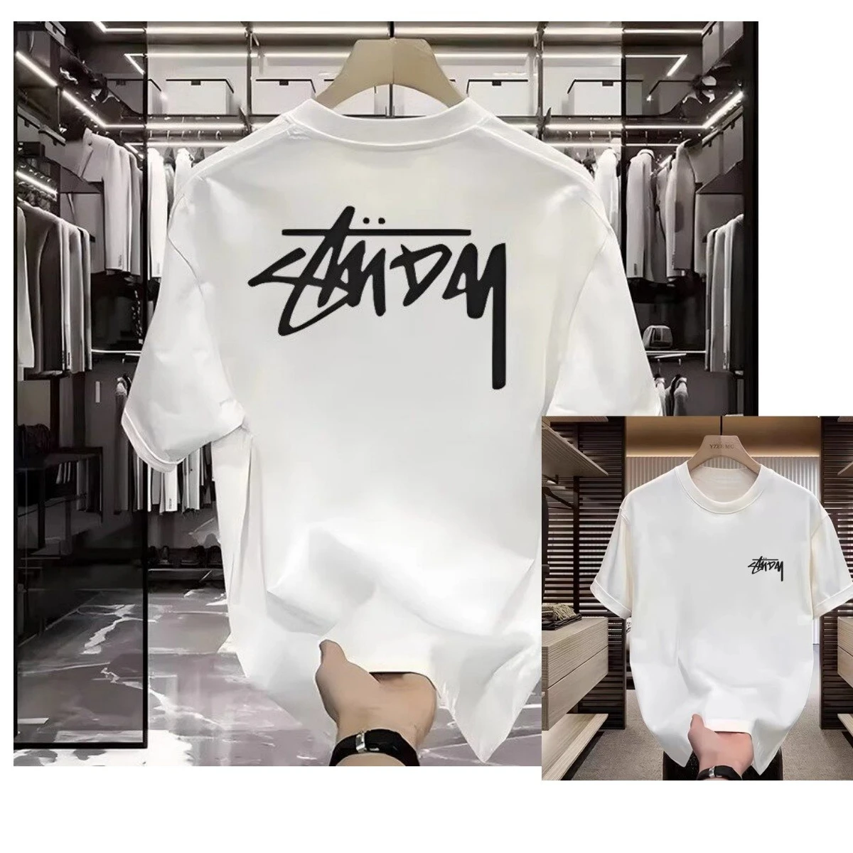 Hot Trendy Korea Style Letter  - Streetwear Brand Korea ulasan dan harga