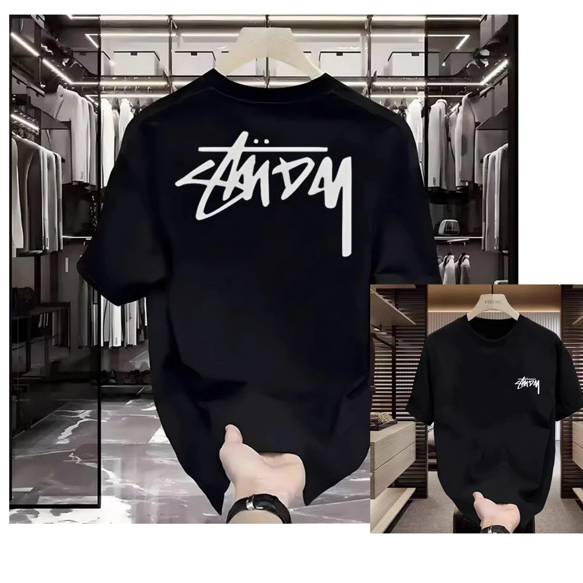 Hot Trendy Korea Style Letter  - Streetwear Brand Korea ulasan dan harga