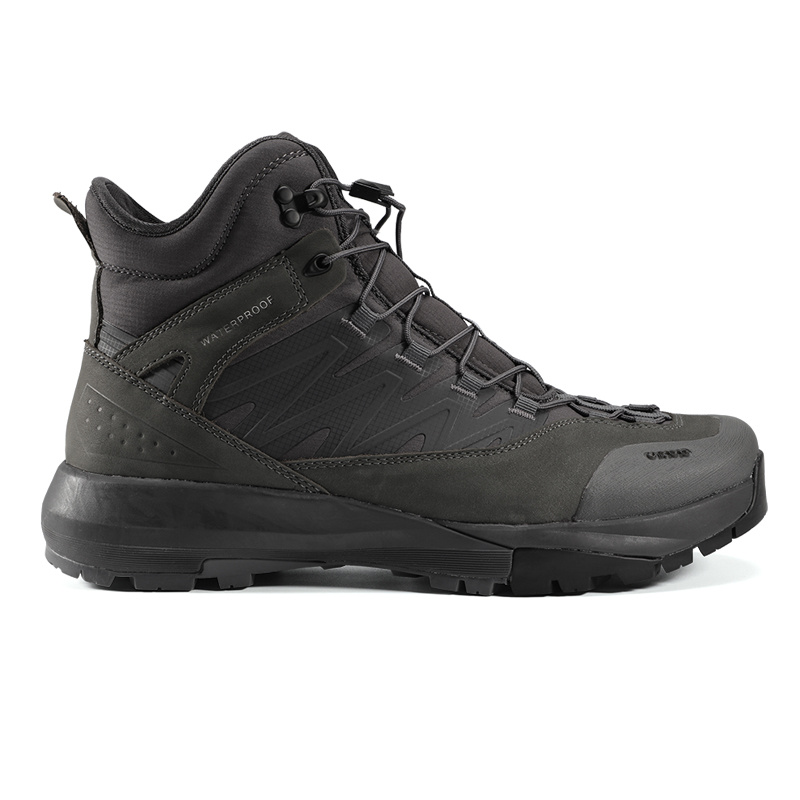 High Top Hiking Leather Shoes  - Streetwear Brand Designs ulasan dan harga